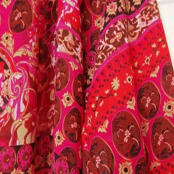 Brights bold Sheer Colourful top - Picture 3 of 11